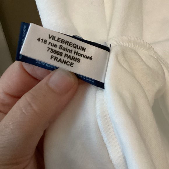 Vilebrequin Swim Cover Up Dress in White, Size US 8. Retail $170. - Picture 9 of 12